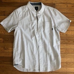 Vans button up short sleeve shirt